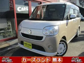 ダイハツムーヴキャンバス衝突軽減ブレーキ 8インチナビ フルセグの画像