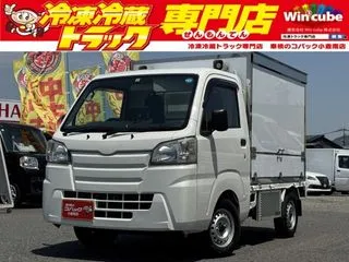 ダイハツハイゼットトラック0度設定 ショ-ケ-ス ポ-タブル冷蔵庫 ATの画像