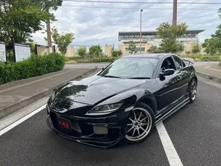 マツダRX-8マツダスピードエアロ　AW　社外マフラーの画像