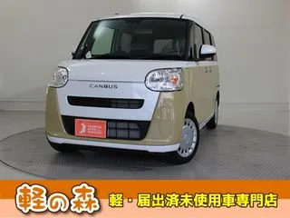 ダイハツムーヴキャンバス軽自動車　届出済未使用車　衝突被害軽減Bの画像