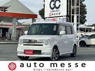 ダイハツムーヴコンテ車検2年受渡ETCエアロ純正アルミホイールの画像