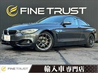 BMW4シリーズクーペユーザー買取車　サンルーフ　赤本革シートの画像