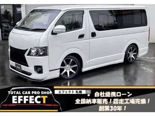 トヨタハイエースバンFスポイラー　Rスポイラー　本州仕入の画像