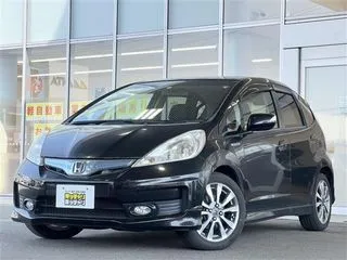 ホンダフィットハイブリッド禁煙 純ナビ フルセグ Bカメラ ワンセグETCの画像