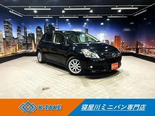 トヨタブレイド禁煙車　ベージュ半革シート　純正ナビの画像