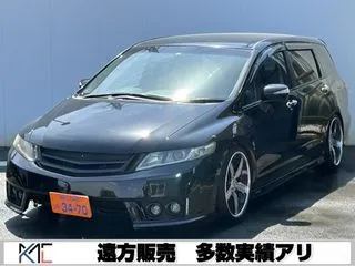 ホンダオデッセイ車高調　マフラー　エアロ　ナビ  テレビの画像
