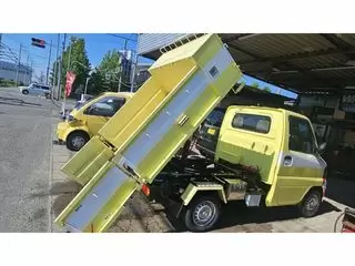 ミツビシミニキャブトラック深ダンプ・作業車・オートマ・道路作業の画像