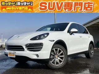 ポルシェカイエン4WD スポーツクロノ 純正ナビ フルセグTVの画像