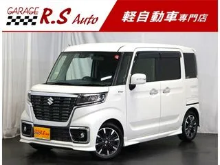 スズキスペーシア両側パワスラ TVナビ Bカメラ ETC付 禁煙車の画像