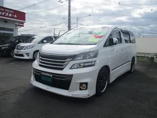 トヨタヴェルファイア車高調　モデリスタ製エアロの画像