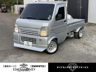 スズキキャリイトラック本州車/車高調/マークIIIホイール/の画像