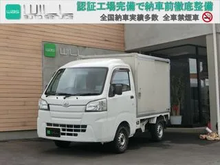 ダイハツハイゼットトラックカラー鋼板簡易保冷車　フロア4オートマの画像