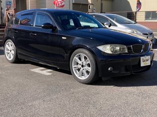 BMW1シリーズ6MT キーレス　ナビ　革シート　AWの画像