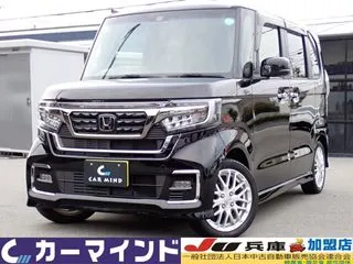 ホンダN　BOX後期型　純正8インチナビ前後ドラレコ両側Pの画像