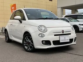 フィアット500ターボ　マニュアル　車検整備付きの画像