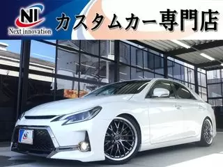 トヨタマークX新品車高調新品19AWシートカバー流ウィンカの画像