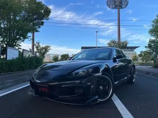 マツダRX-8ヴェルサイドエアロ　社外アルミの画像