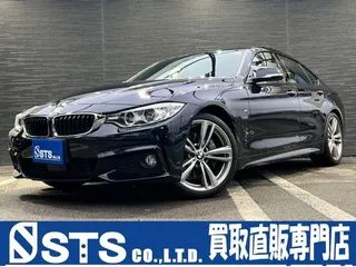 BMW4シリーズグランクーペワンオーナー　白革シート　純正ナビTVの画像