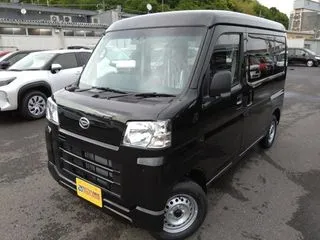 ダイハツハイゼットカーゴ届出済未使用車　軽バン　CVT　キーレスの画像