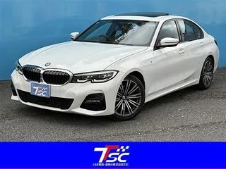 BMW3シリーズサンルーフ10.25HDDナビ禁煙ワイヤレス充電の画像