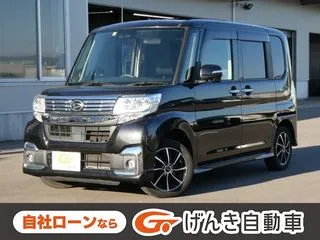 ダイハツタント軽自動車 横滑り防止装置 社外SDナビ ETCの画像