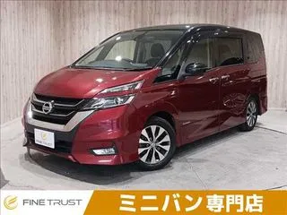 ニッサンセレナ純正9型ナビ　全方位カメラ　リアモニターの画像