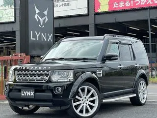 ランドローバーランドローバーディスカバリーベージュ革 後席モニター ナビ ETC 禁煙車の画像