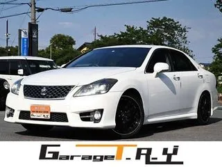 トヨタクラウン後期 禁煙 車高調 19AW フルセグTV Bカメラの画像