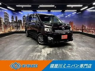 トヨタヴォクシー後期型 禁煙車 両側パワスラ 純正HDDナビの画像