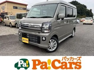 スズキエブリイワゴン届出済未使用車　衝突軽減ブレーキ　禁煙車の画像