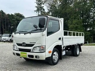 日野自動車デュトロ2t/2トントラック/全低床/荷台鉄板張/1.5tの画像