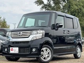 ホンダN　BOX車検整備付 純正ナビ Bカメラ 夏冬タイヤ付の画像