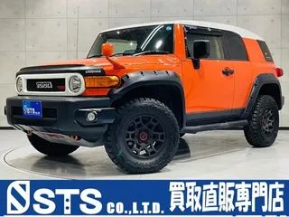 トヨタFJクルーザーリフトアップ　社外マフラー　TRD18AW　ETCの画像