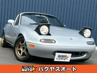 マツダロードスター純正5速　レイズTE37 ロールケージ NA8Cの画像