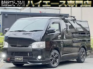 トヨタハイエースバンTSS/FDモニター/外マフラー/車中泊/WSRS/RHの画像