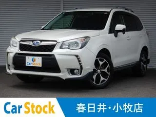 スバルフォレスターワンオーナー　ターボ車　黒革シートの画像