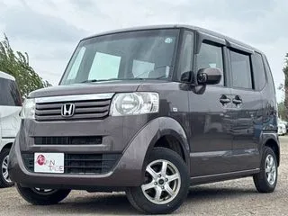 ホンダN　BOX車検整備付 純正ナビ Bカメラ 夏冬タイヤ付の画像