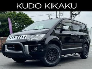 ミツビシデリカD：5ディーゼル車/新品タイヤジオランダーX-ATの画像