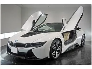 BMWi820AW 白革　(F.S.R)カーボンエアロの画像