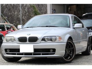 BMW3シリーズクーペローダウン　社外18インチブラックAWの画像
