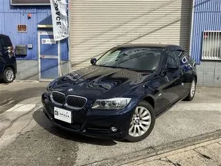 BMW3シリーズ本革シート　ナビ　純正アルミ　DVD再生の画像