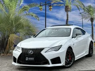 レクサスRC　F1オーナー サンルーフ オレンジキャリパーの画像
