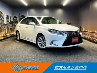 レクサスHS禁煙車 後期型 純正ナビ クルコン フルセグの画像