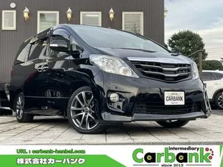 トヨタアルファード車検2年 TRDアルミ サンルーフ フリップETCの画像