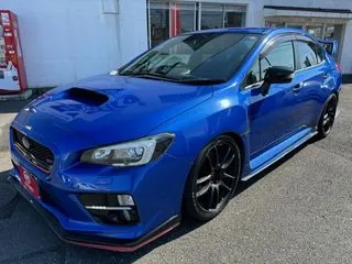 スバルWRX　STITEIN車高調 フジツボマフラー WORKアルミの画像