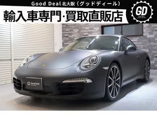 ポルシェ911スポーツクロノ　サンルーフ　ラッピングの画像