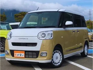 ダイハツムーヴキャンバス1オーナー衝突軽減コーナーセンサー付きの画像